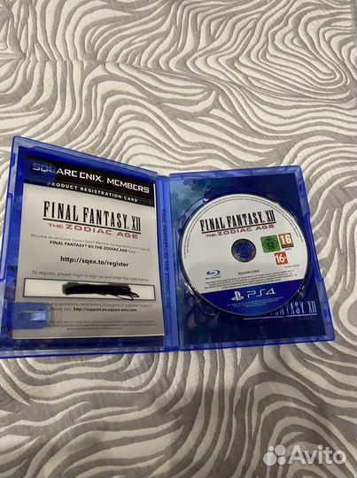 Игра для PS4 Final Fantasy XII zodiac AGE