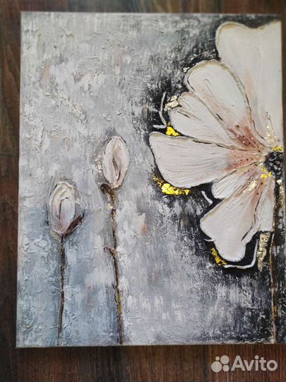 Картина интерьерные, рельефные, с поталью