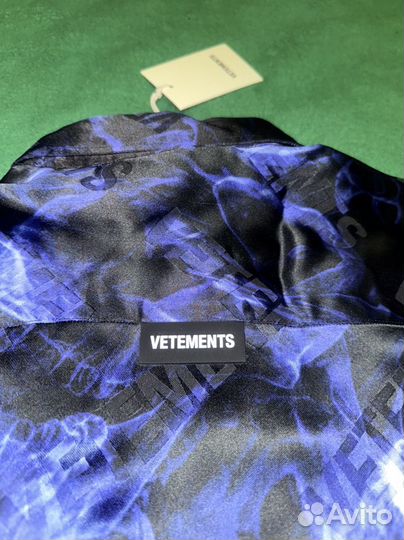 Vetements рубашка, оригинал унисекс