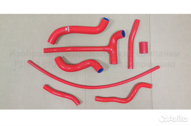 Патрубки силиконовые Нива Шевроле комплект красные купить в Санкт ...