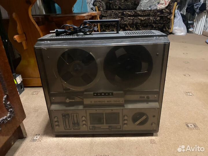 Катушечный магнитофон астра 110