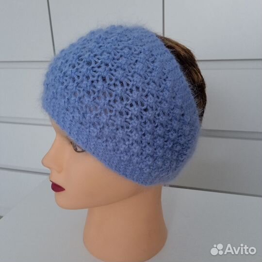 Вязаная повязка на голову