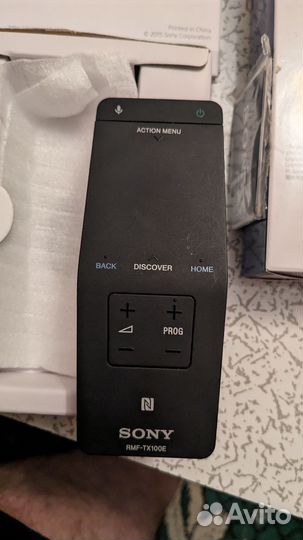 Пульт для телевизора Sony RMF-TX100E