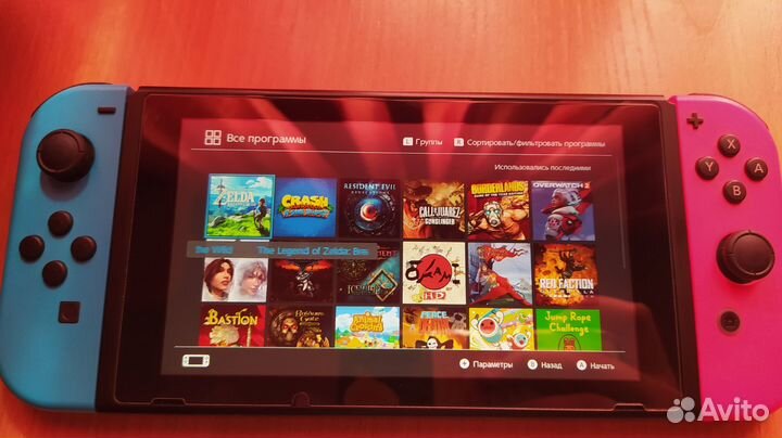 Nintendo Switch 128gb + 60 игр