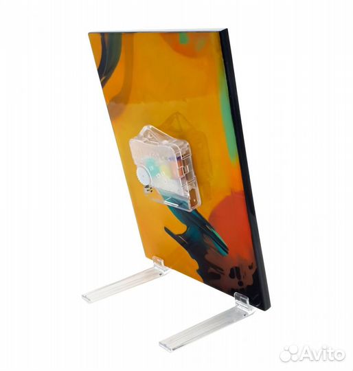 Декоративные часы девушка И птица