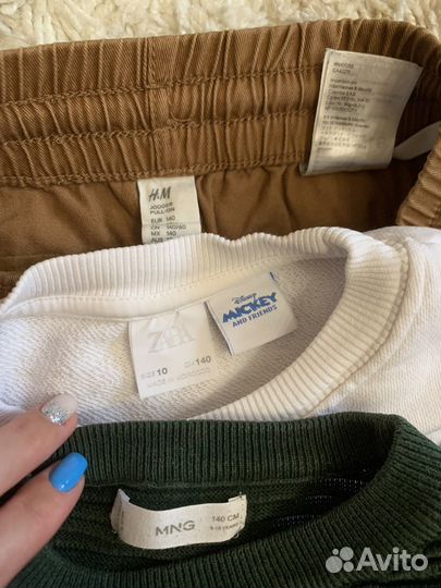 Вещи пакетом на мальчика 9/10 лет