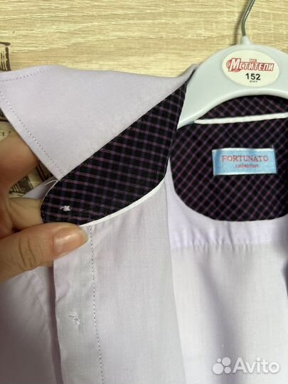 Рубашка школьная