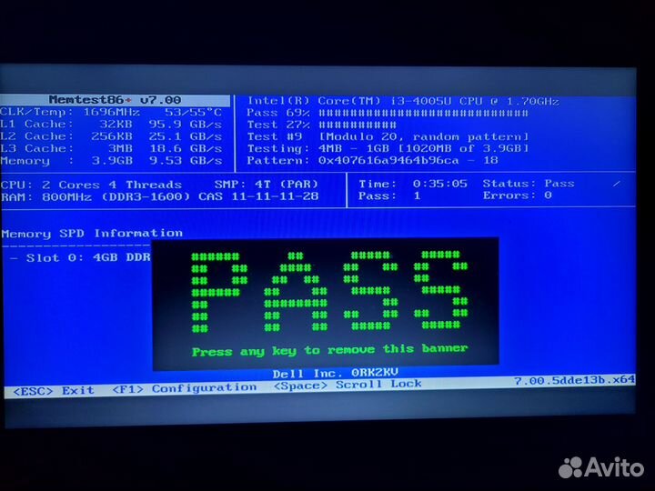 Оперативная память DDR3L 1600 sodimm 4Gb Samsung
