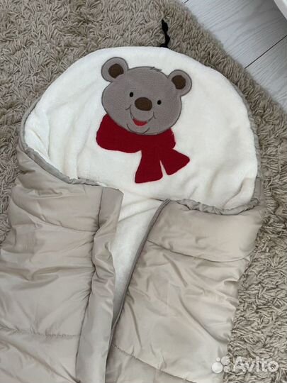 Новый теплый конверт в коляску