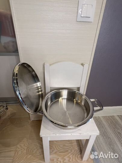 Zepter сотейник, пароварка, миска бу