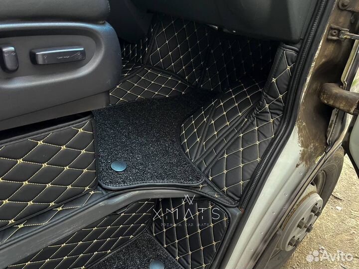 3D коврики из экокожи для ГАЗель Next