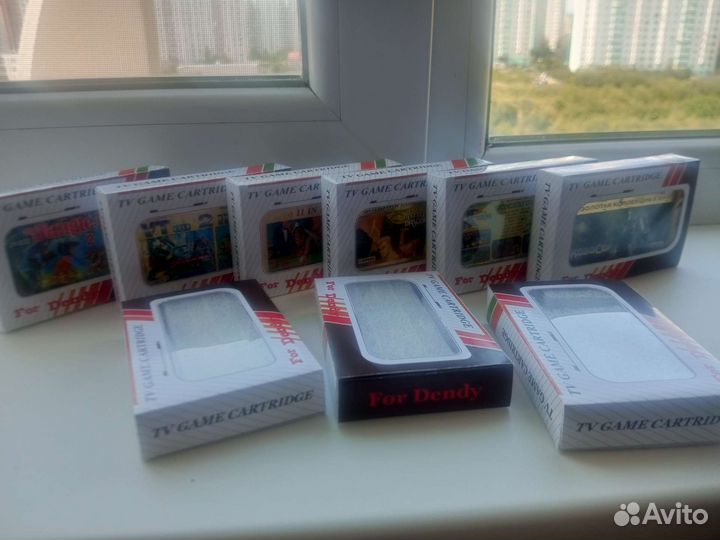 Реплика коробочки Dendy