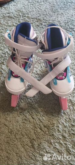 Коньки детские раздвижные нордвей