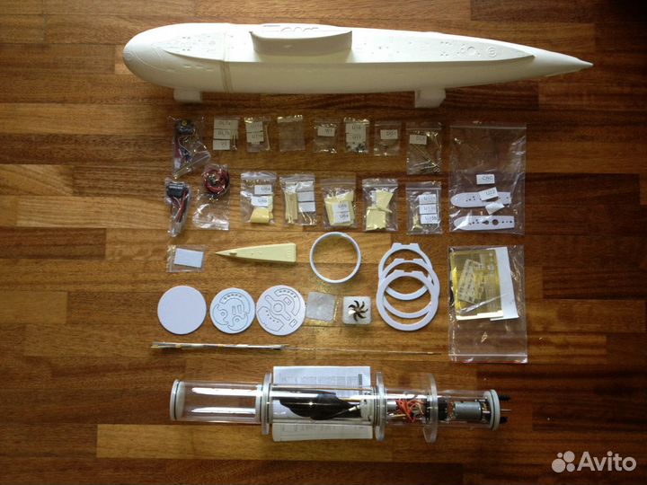 Подводная лодка проект 636 Варшавянка 1/72