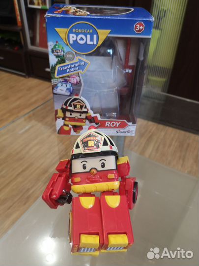 Робокар полли хэлли баки рой эмбер трансформеры