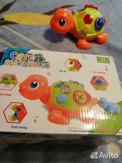 Музыкальная Игрушка Черепаха