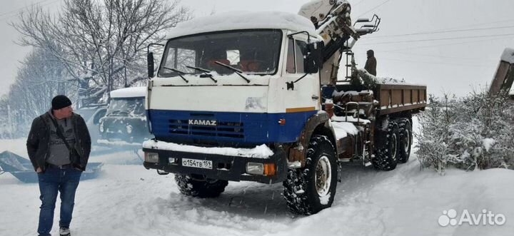 Услуги манипулятора камаз вездеход