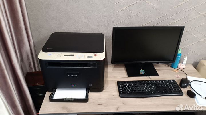 Принтер цветной samsung CLX-3185