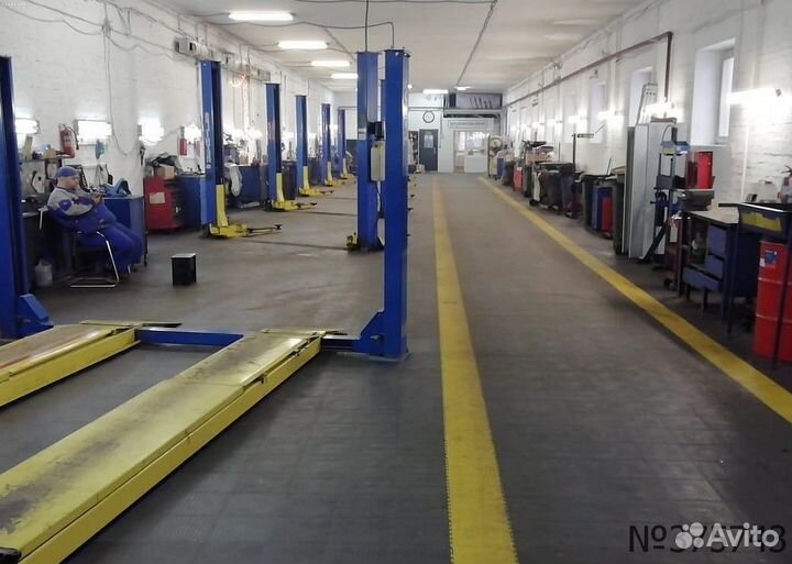 Пвх-плитка для гаража