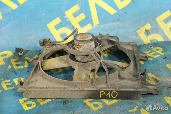 Электровентилятор + диффузор Nissan Primera P10