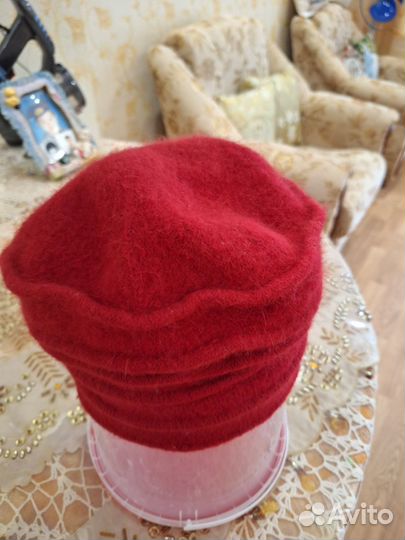 Шапка женская варёная шерсть
