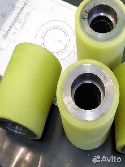 Гуммирование валов