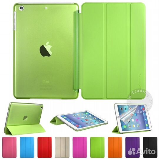 Чехол Smart cover iPad Air (5) Green Зеленый