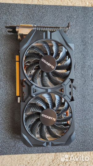 Видеокарта Gigabite AMD Radeon r9 380 x 4096 mb