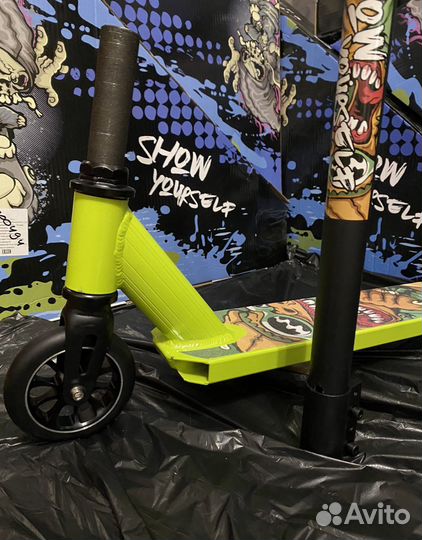 Трюковой самокат Металл диски Новый в коробке
