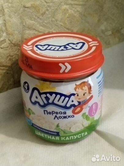 Овощное пюре Агуша цветная капуста