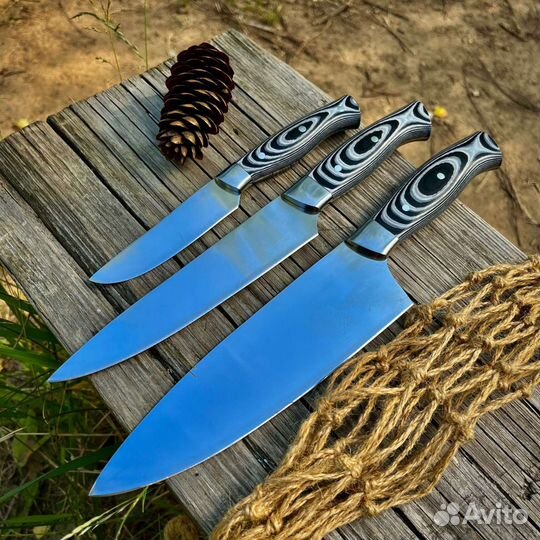 Кухонные ножи (рукоять G10 )