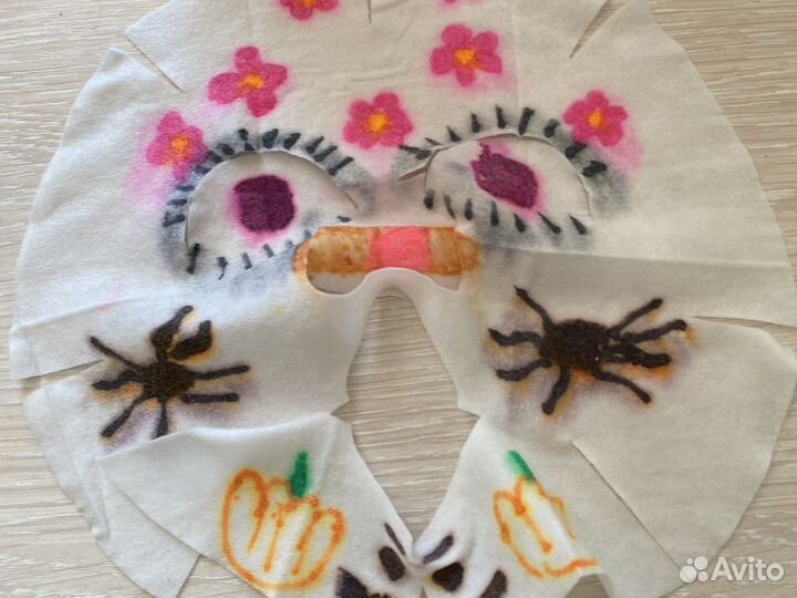 Маска для лица на Halloween