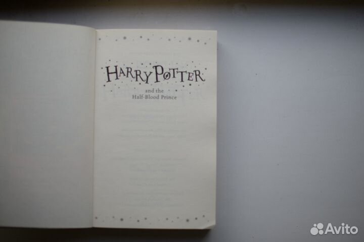 Harry Potter and the Half-Blood Prince Bloomsbury