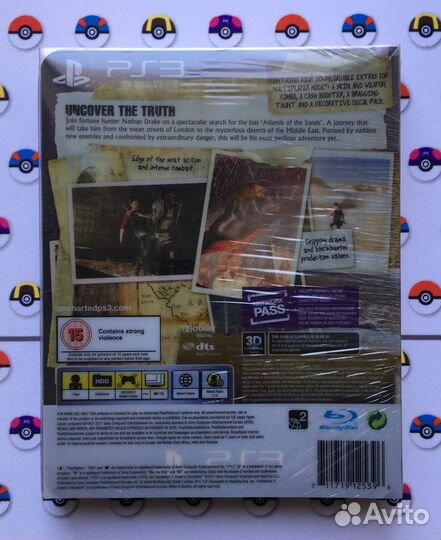Uncharted 3 Иллюзии Дрейка Специальное Издание PS3