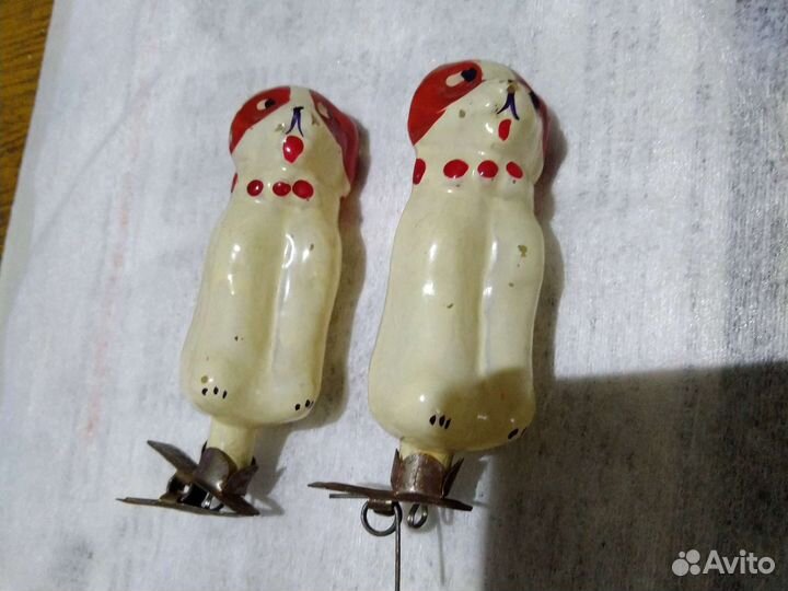 Елочные игрушки СССР