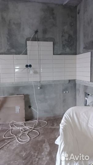 Отделочные работы по укладке плитки