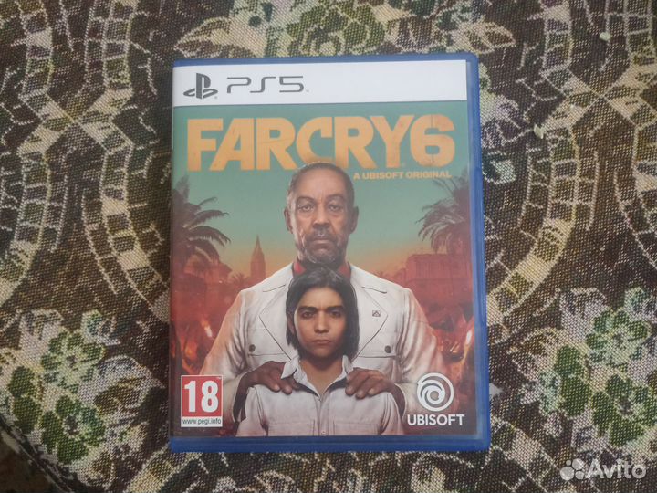 Диск far cry 6 на ps5