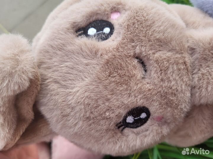 Наушники меховые, утепленные наушники для девочек