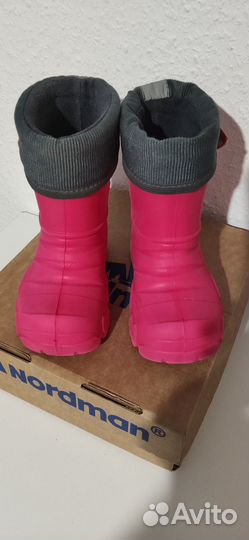 Сапоги резиновые для девочки