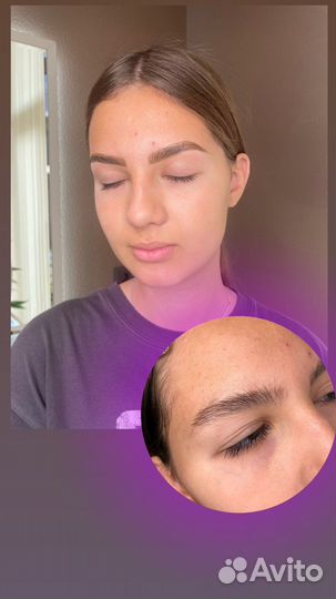 Оформление бровей