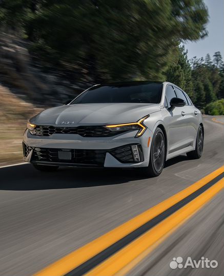 Плёнка для оклейки фар KIA K5 (III) (FL 2023)