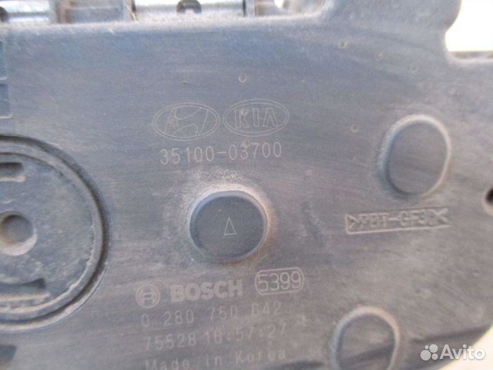 Заслонка дроссельная 1.4 Kia RIO 4