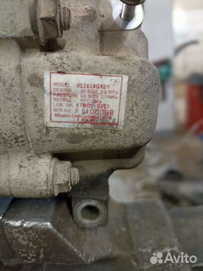 Компрессор кондиционера mazda 3 bk 1 6