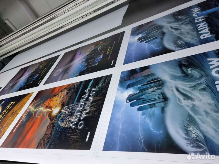 Печать на баннере плёнке