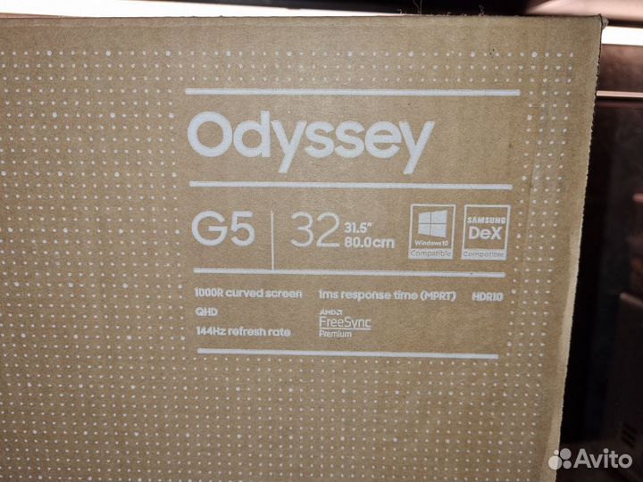 Монитор Samsung Odyssey G5 C32G55tqwi.Доставлю