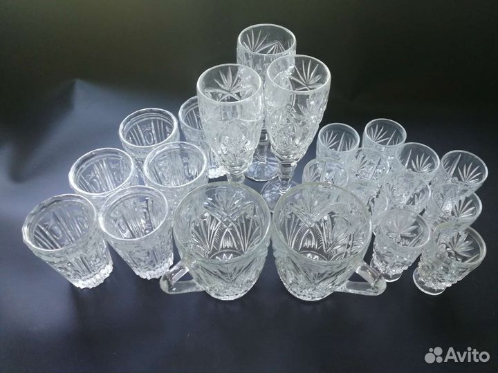 Хрустальная посуда винтаж СССР
