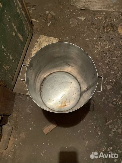 Бочка из нержавейки с ручками