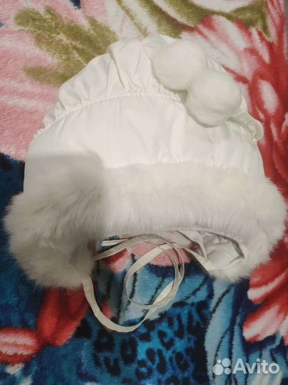 Шапка зимняя для девочки р-р 42