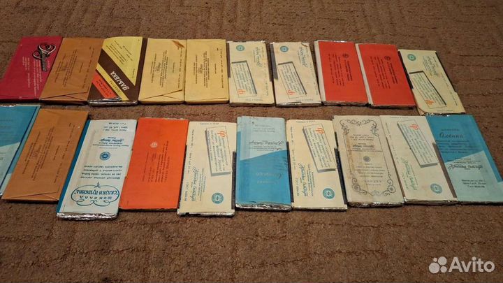 Коллекция шоколад СССР