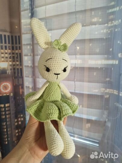 Зайчик, игрушка hand made